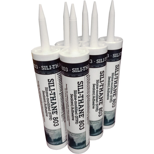 Sili-Thane&reg; 803 Sealant Cartridges, Paste, 10.3 oz. Par Equipment