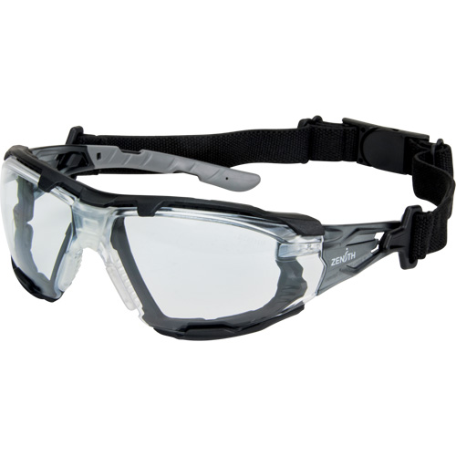 Z2900 Series Safety Glasses with Foam Gasket, Clear Lens, Anti-Fog, ANSI Z87+/Meets/Exceeds CSA Z94.3 Par Equipment