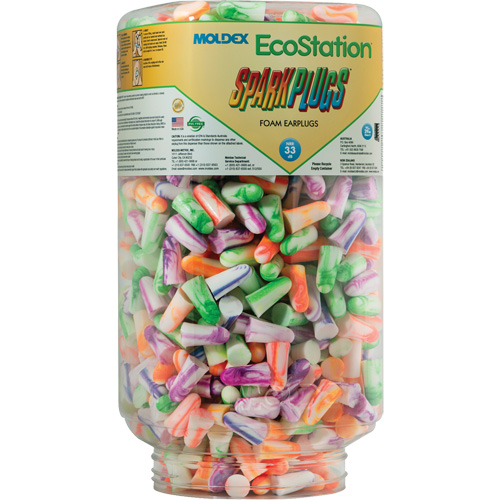 EcoStation SparkPlugs&reg; Earplug Refill, Bulk - Canister Par Equipment