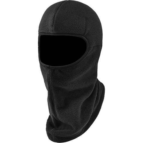 N-Ferno&reg; Zippered Balaclava Face Mask, Fleece/Polyester, Black Par Equipment