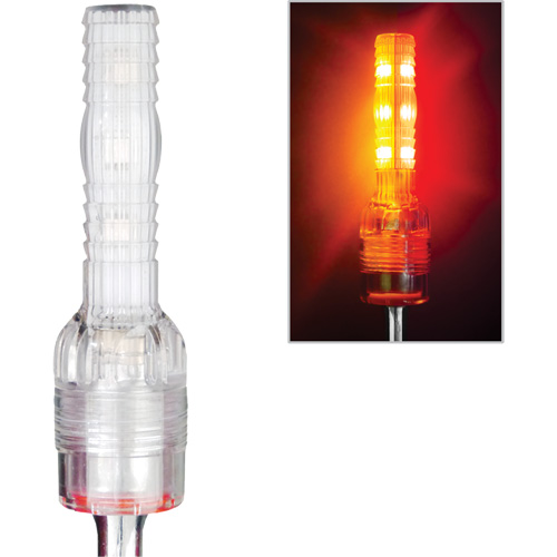Tiges de s&eacute;curit&eacute; avec lumi&egrave;re DEL tr&egrave;s visibles Safety Whip Par Equipment
