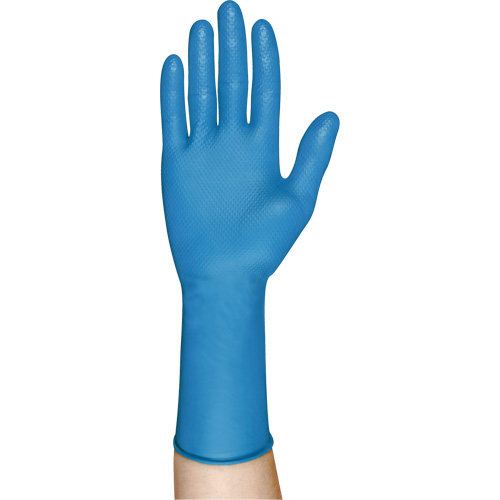 Gants jetables s&eacute;rie 93-283, Petit, Nitrile, 8,7 mils, Sans poudre, Bleu Par Equipment