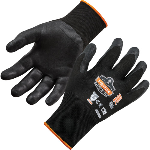 Gants enduits ProFlex DSX pour pr&eacute;hension de produits secs, Petit, R&ecirc;vetement Nitrile, Calibre 18, Enveloppe en Nylon/Spand Par Equipment