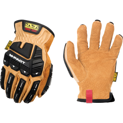 Gants antichocs Driver F9-360 M-Pact, Taille 8, Enveloppe en DuraHide, ASTM ANSI niveau A9/EN 388 niveau F Par Equipment