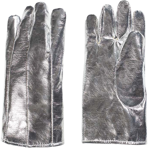 Gants r&eacute;sistants &agrave; la chaleur, Aluminis&eacute;/Kevlar, Taille unique, Prot&egrave;ge jusqu'&agrave; 800° F (426.66° C) Par Equipment