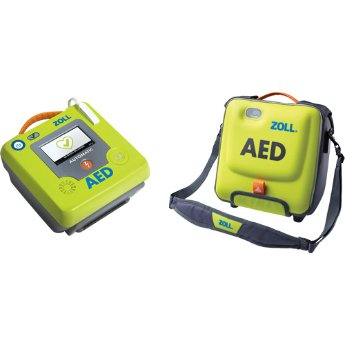 AED 3 AED Kit with Carry Case, Automatic, English, Class 4 Par Equipment