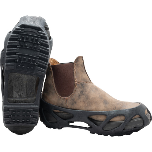 Slk Grip Anti-Slip Overshoes, Thermoplastic Elastomer, Stud Traction, Small Par Equipment