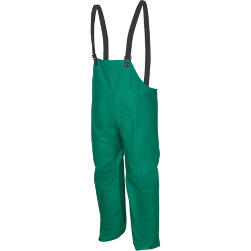 Pantalons imperm&eacute;ables avec limite dinflammabilit&eacute; Dominator, Grand, Polyester/PVC, Vert Par Equipment