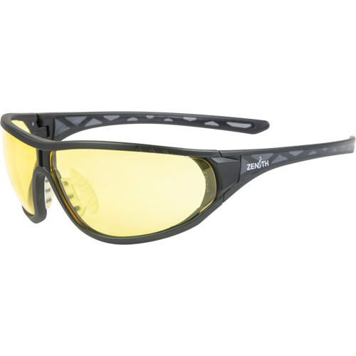 Z3000 Series Safety Glasses, Amber Lens, Anti-Scratch, ANSI Z87+/Meets/Exceeds CSA Z94.3 Par Equipment