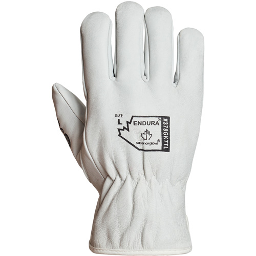 Gants de conducteur doubl&eacute;s pour l'hiver Endura, T-Grand, Paume en Cuir fleur de ch&egrave;vre, Thinsulate Par Equipment