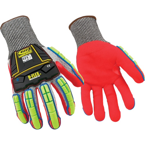 065 Cut-Resistant Gloves, Size X-Small/7, 13 Gauge, Nitrile Coated, HPPE Shell, ANSI/ISEA 105 Level 4 Par Equipment