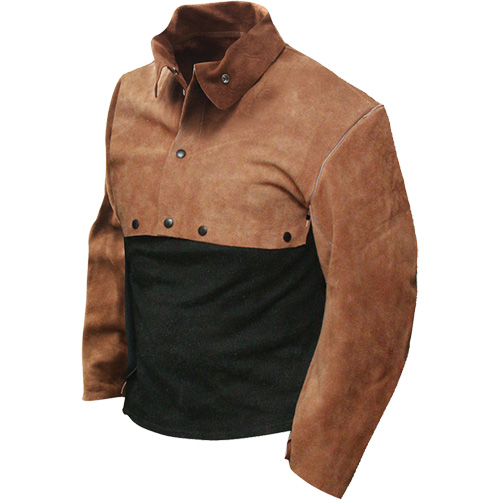 Standard Grade Leather Cape Sleeve, 2X-Large, Brown Par Equipment