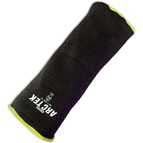 Manchon r&eacute;sistant aux coupures Arc Tek, Poly&eacute;thyl&egrave;ne/Acier, 12", ASTM ANSI niveau A5, Noir Par Equipment