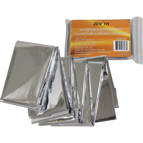 Emergency Blanket, Aluminized Polyester Par Equipment