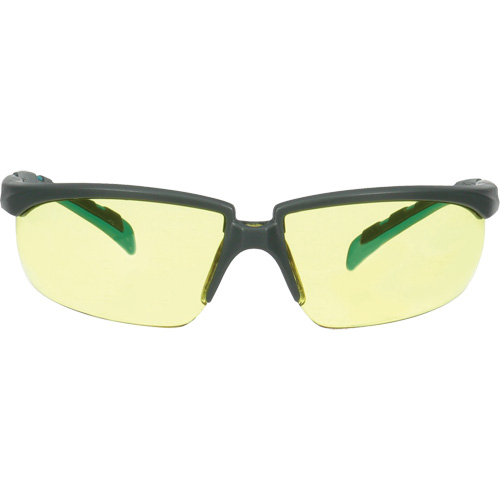 Solus 2000 Series Safety Glasses, Amber Lens, Anti-Fog/Anti-Scratch, ANSI Z87+ Par Equipment