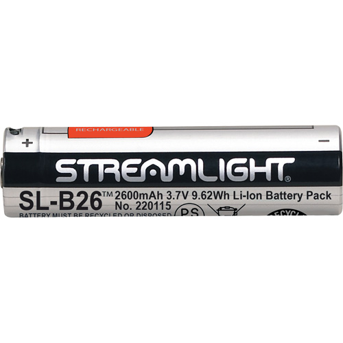 SL-B26&reg; Rechargeable USB Battery Pack, 18650, 3.7 V Par Equipment