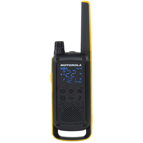 Ensemble de radios bidirectionnelles TalkAbout, Bande FRS, 22 canaux, Port&eacute;e 56 km Par Equipment
