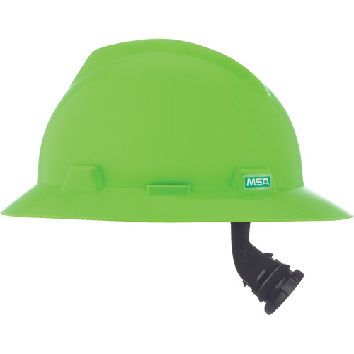 V-Gard&reg; Slotted Full-Brim Hardhat, Meets CSA Type 1, Ratchet Suspension, Non-Vented Par Equipment