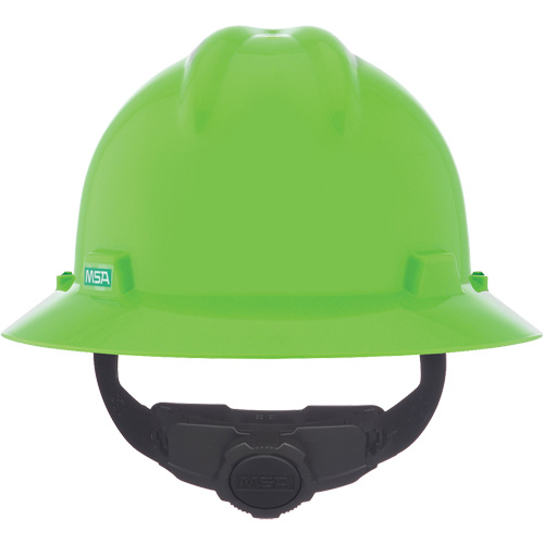 V-Gard&reg; Slotted Full-Brim Hardhat, Meets CSA Type 1, Ratchet Suspension, Non-Vented Par Equipment