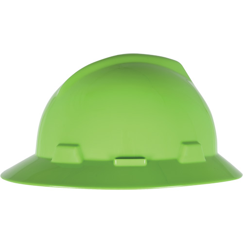 Casque de s&eacute;curit&eacute; &agrave; fente et bordure compl&egrave;te V-Gard, Suspension &agrave; douille, Non ventil&eacute; Par Equipment