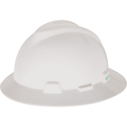 Casque de s&eacute;curit&eacute; &agrave; fente et bordure compl&egrave;te V-Gard, Suspension &agrave; douille, Non ventil&eacute; Par Equipment