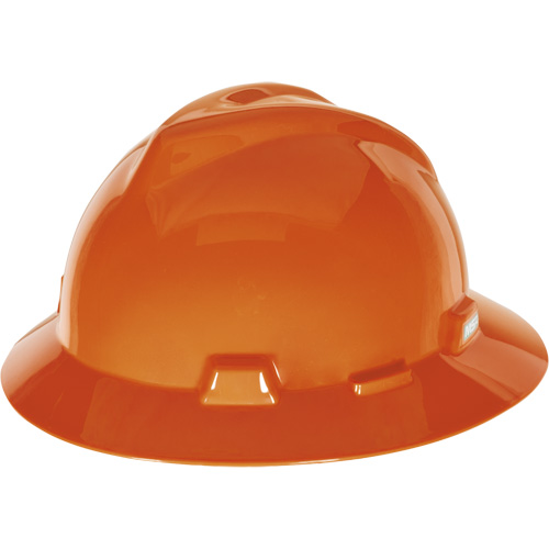 Casque de s&eacute;curit&eacute; &agrave; fente et bordure compl&egrave;te V-Gard, Suspension &agrave; douille, Non ventil&eacute; Par Equipment