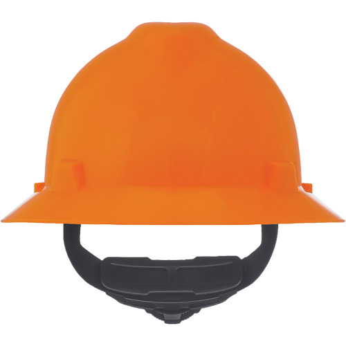 V-Gard&reg; Slotted Full-Brim Hardhat, Meets CSA Type 1, Ratchet Suspension, Non-Vented Par Equipment