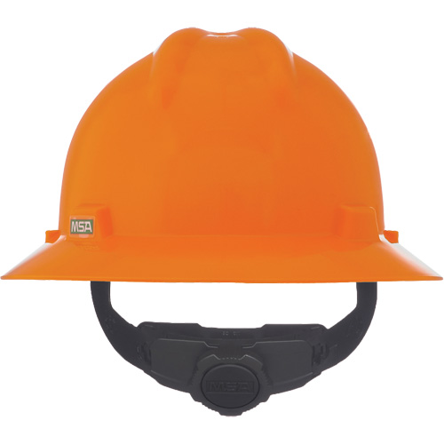 V-Gard&reg; Slotted Full-Brim Hardhat, Meets CSA Type 1, Ratchet Suspension, Non-Vented Par Equipment