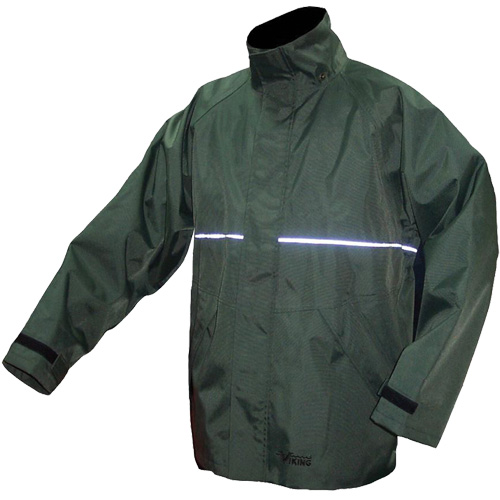Journeyman Waterproof Jacket, Nylon, Medium, Green Par Equipment