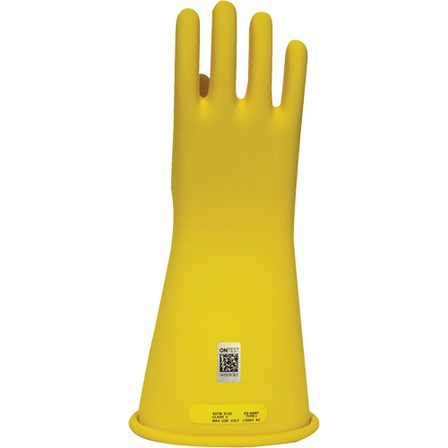 Gants en caoutchouc pour travaux &eacute;lectriques Arcguard, Taille 8, 10" lo Par Equipment