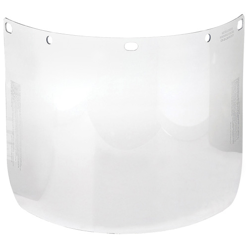 Dynamic Formed Faceshield, Copolyester/PETG, Clear Tint Par Equipment