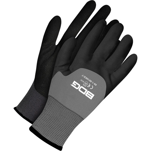 X-Site Coated Gloves, 6, Nitrile Coating, 15 Gauge, Nylon/Spandex Shell Par Equipment