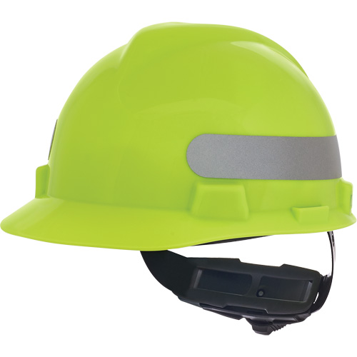 V-Gard&reg; Slotted Hard Hat, Meets CSA Type 1, Ratchet Suspension, Non-Vented Par Equipment