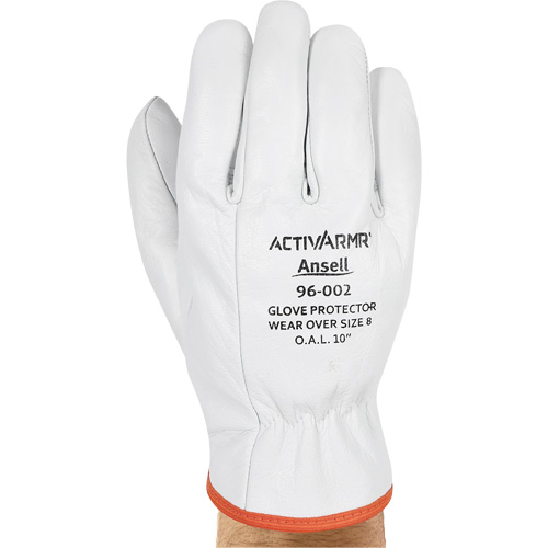 96-002 Low Voltage Leather Protector Gloves, Size 7, 10" L Par Equipment
