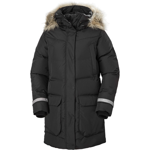Parka en duvet Bouvet W, Femmes, Petit, Noir Par Equipment