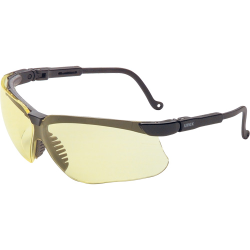 Uvex HydroShield&reg; Genesis&reg; Safety Glasses, Amber Lens, Anti-Fog/Anti-Scratch, ANSI Z87+/Meets/Exceeds CSA Z94.3 Par Equipment