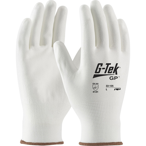 G-Tek&reg; GP Coated Gloves, Small, Polyurethane Coating, 13 Gauge, Nylon Shell Par Equipment
