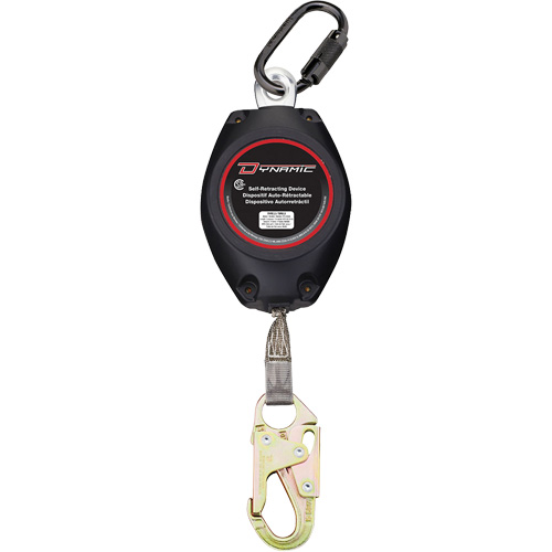 Cordage de s&eacute;curit&eacute; autor&eacute;tractable Dynamic, 20', Dyneema, Pivotant Par Equipment
