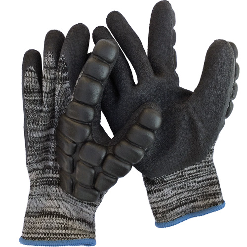 Anti-Impact Coated Hammer Gloves, 8/Medium, Synthetic Palm, Elastic Cuff Par Equipment