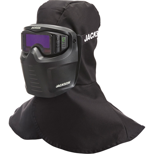 Masque de soudage Rebel ADF, 3,5" lo x 1,3" la Champ de vision, Teinte 3/5-12, Noir Par Equipment