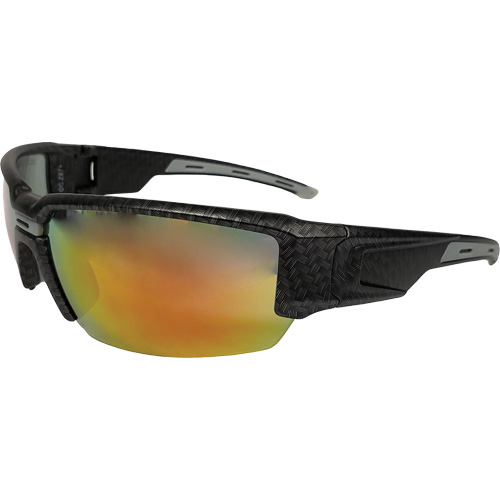 Lunettes de s&eacute;curit&eacute; Hartley, Lentille Rouge, R&eacute;pond ou surpasse la norme CSA Z94.3 Par Equipment