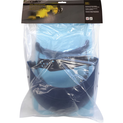 Valuguard Faceshield, Polyester, Ratchet Suspension Par Equipment