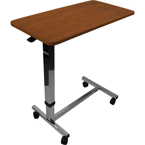 Adjustable Rolling Overbed Table Par Equipment