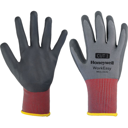 Gants de protection contre les coupures WorkEasy, Taille 6/T-petit, Calibre 13, Rev&ecirc;tement Mousse de nitrile, Enveloppe en Polyester, EN 388 niveau 1 Par Equipment