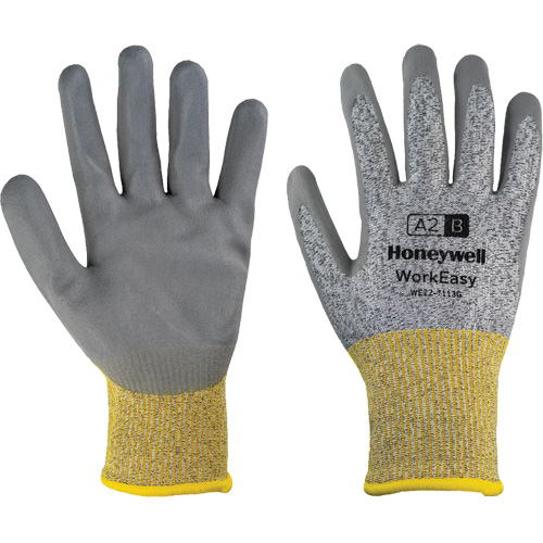 Gants de protection contre les coupures WorkEasy, Taille 6/T-petit, Calibre 13, Rev&ecirc;tement Polyur&eacute;thane, Enveloppe en PEHP/Fibre de verre, ASTM ANSI niveau A2/EN 388 niveau B Par Equipment
