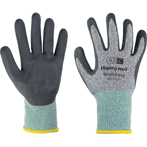 Gants de protection contre les coupures WorkEasy, Taille 6/T-petit, Calibre 13, Rev&ecirc;tement Mousse de nitrile, Enveloppe en PEHP/Fibre de verre, ASTM ANSI niveau A3/EN 388 niveau C Par Equipment
