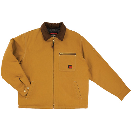 Veste de travail en toile lourde, Hommes, Moyen (grande taille), Brun Par Equipment