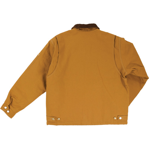 Veste de travail en toile lourde, Hommes, Moyen (grande taille), Brun Par Equipment