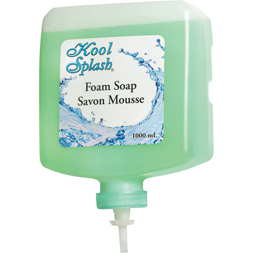 Savon apaisant &agrave; l'alo&egrave;s Kool Splash, Mousse, 1000 ml, Parfum&eacute; Par Equipment