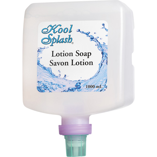 Kool Splash&reg; Clearly Lotion Soap, Cream, 1000 ml, Unscented Par Equipment
